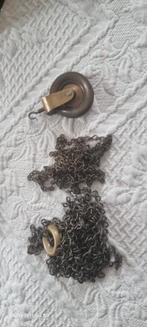 Friese staartklok of stoelklok ketting set antiek, Antiek en Kunst, Ophalen of Verzenden