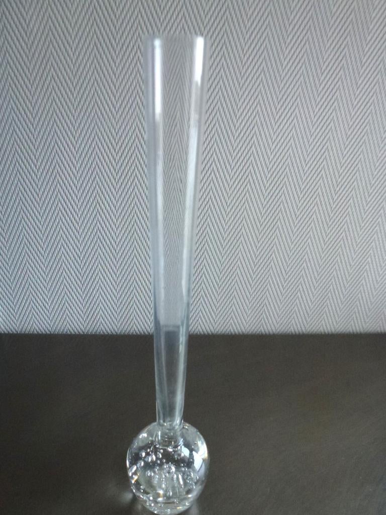 Vintage Kosta Boda spijkerbol vaasje/solifleur  '50/'60, Antiek en Kunst, Ophalen of Verzenden