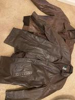 Heren Leren jas, Kleding | Heren, Ophalen of Verzenden, Zo goed als nieuw, Overige maten, Zwart