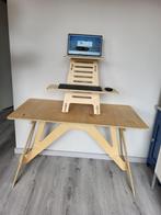 Händig zit/sta bureau, Ophalen, In hoogte verstelbaar, Gebruikt, Bureau