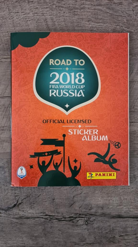 Panini Road To 2018 FIFA World Cup Russia Compleet Album, Verzenden, Zo goed als nieuw, Meerdere stickers