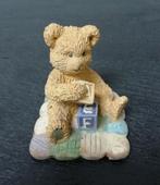 Beertje spelend met blokken., Ophalen of Verzenden, Zo goed als nieuw, Dier