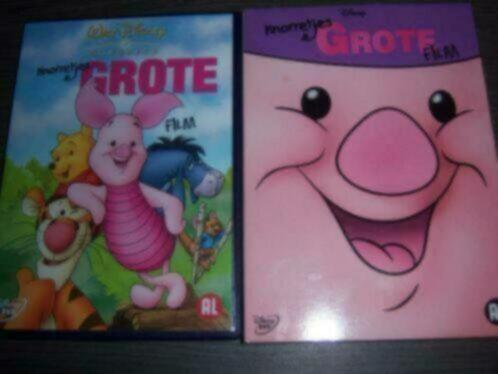 Disney Knorretjes Grote Film met schuifhoes in nieuwstaat, Cd's en Dvd's, Dvd's | Tekenfilms en Animatie, Zo goed als nieuw, Amerikaans
