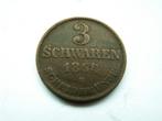 Duitse Staten - OLDENBURG.  3 Schwaren - 1864 B, Verzenden, Duitsland, Losse munt