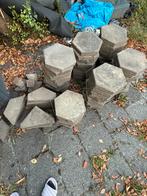 30 cm zeshoekig stenen 56 stuks, Ophalen, Zo goed als nieuw, Beton, Klinkers