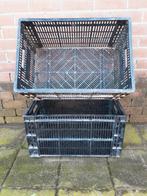 Kunststof kratten ( 60 x 40 x 32 ), Ophalen, Gebruikt, 40 tot 60 cm, 50 tot 75 cm