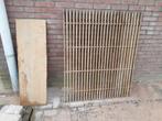 Hard houten latten roosters, Ophalen of Verzenden, 110 cm of meer