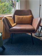 Leren stoel, Ophalen, Minder dan 75 cm, Leer, Zo goed als nieuw