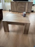 Houten Salontafel - Vierkant (licht beuken), Huis en Inrichting, Tafels | Salontafels, Ophalen, Vierkant, 50 tot 100 cm, Zo goed als nieuw