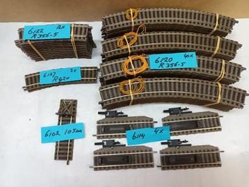  PROFI KROMME RAILS IN GOEDE KWALITEIT EN DIV KLEINE RAILS beschikbaar voor biedingen