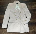 Zara Lange Double Breasted Blazer jack NIEUW S beige-roze, Kleding | Dames, Nieuw, Ophalen of Verzenden, H, Jasje