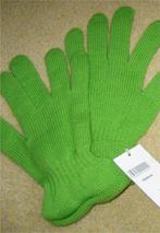 Gebreide handschoenen appeltjes groen nieuw, Handschoenen, Nieuw, Meisje, Verzenden