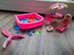 Speelset barbie, Kinderen en Baby's, Speelgoed | Poppen, Ophalen of Verzenden, Gebruikt, Overige typen