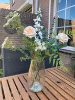 Echt een plaatje Zijden bloemen Natuel Zijde Set, Ophalen of Verzenden