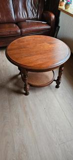 Mooie authentieke ronde salontafel, Antiek en Kunst, Antiek | Meubels | Tafels, Ophalen