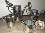 Verzilverd Koffie- en Theeservies, 4-delig, Ophalen of Verzenden