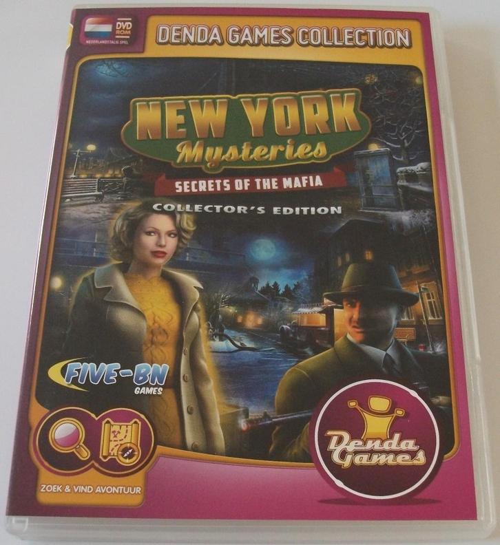 PC Game *** NEW YORK MYSTERIES 1 *** Denda 105, Spelcomputers en Games, Games | Pc, Zo goed als nieuw, Puzzel en Educatief, 1 speler