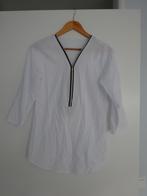 Witte blouse mt L, Ophalen of Verzenden, Zo goed als nieuw, Maat 42/44 (L), Wit