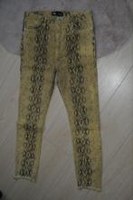 Leuke skinny broek met slangenprint van ZARA, maat 40!, Kleding | Dames, Zara, Gedragen, Lang, Maat 38/40 (M)