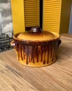 Aardewerk pot met deksel, Ophalen of Verzenden