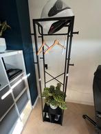 Kapstok IBUYKE 180 x 40 x 30 cm, zwart, Ophalen, Zo goed als nieuw, Metaal, Staande kapstok