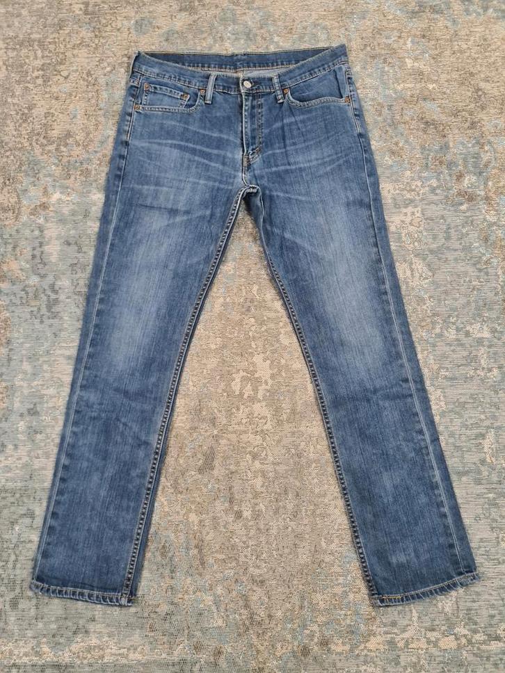Levi's 511 W33 L32 Slim STRETCH Bronno3332 Blauw, Kleding | Heren, Spijkerbroeken en Jeans, Zo goed als nieuw, W33 - W34 (confectie 48/50)