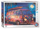 Eurographics: VW Beach Fun 1000 stukjes, Ophalen of Verzenden, 500 t/m 1500 stukjes, Nieuw, Legpuzzel