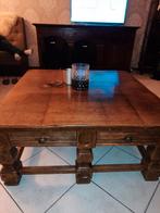 Antieke Eiken Salontafel, Huis en Inrichting, Tafels | Salontafels, Antiek, Gebruikt, 50 tot 100 cm, Minder dan 50 cm