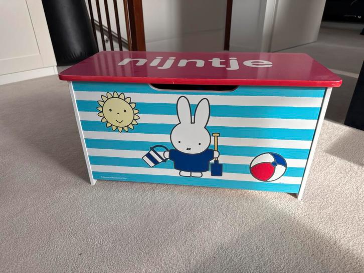 Nijntje Speelgoedkist / Opbergkist, Kinderen en Baby's, Kinderkamer | Commodes en Kasten, Gebruikt, Kast, Minder dan 90 cm, Minder dan 75 cm