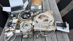Grote partij coax-onderdelen, Ophalen, Zo goed als nieuw, 10 meter of meer, Tv-kabel