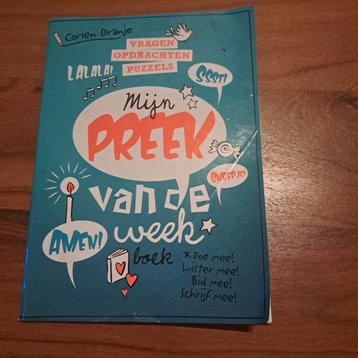 X Corien Oranje - Mijn preek van de week boek beschikbaar voor biedingen