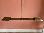 Vintage Hollywood Regency Hanglamp - 100cm, Ophalen, Gebruikt, Metaal, 75 cm of meer
