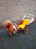 Paardje met huifkar fiets jaren 50-60 kinder vintage, Antiek en Kunst, Antiek | Speelgoed, Ophalen of Verzenden