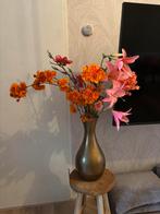 Kunst bloemen met vaas, Ophalen, Zo goed als nieuw