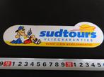 sticker SUDTOURS Vliegvakanties wenst u een wereldvakantie !, Ophalen, Zo goed als nieuw, Bedrijf of Vereniging