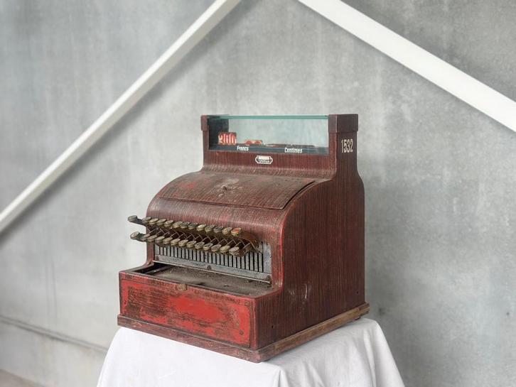 Antieke kassa van Anker-Werke AG, Antiek en Kunst, Curiosa en Brocante, Ophalen of Verzenden