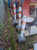 Verkeerspalen met betonnen voet, Ophalen, Gebruikt