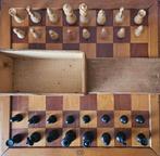 Schaakstukken van hout zonder schaakbord, Een of twee spelers, Ophalen of Verzenden, Zo goed als nieuw