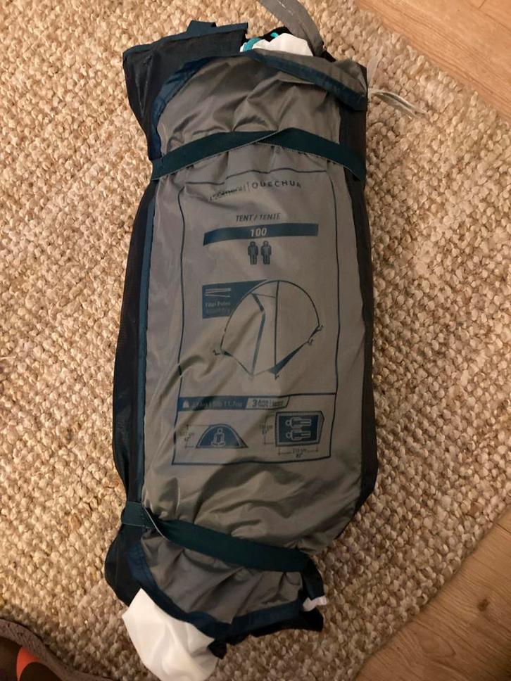 Quechua 2-persoons tent, Caravans en Kamperen, Tenten, tot en met 2, Nieuw, Ophalen