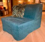 Ikea Lycksele Havet slaapstoel met groene hoes, Huis en Inrichting, Stoelen, Ophalen, Overige kleuren, Zo goed als nieuw, Eén