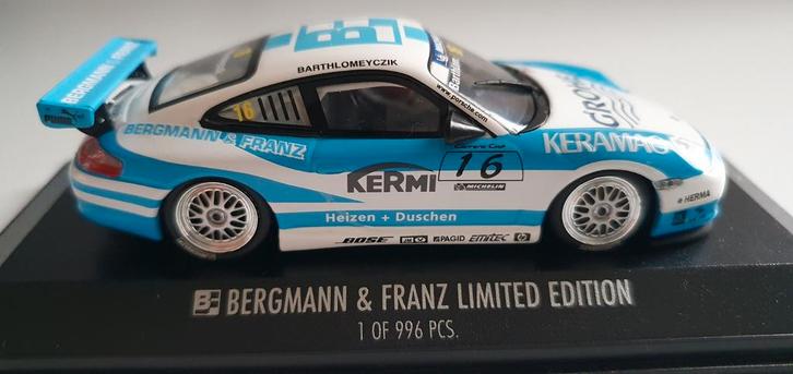 Porsche 911 GT3 Carrera Cup 2005 - Limited Edition, Hobby en Vrije tijd, Modelauto's | 1:43, Zo goed als nieuw, Auto, Overige merken