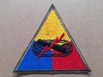 WWII US Seperate Tank Battalion patch, Verzenden, Amerika, Embleem of Badge
