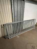 Gegalvaniseerd hekwerk staal, Tuin en Terras, Tuinhekken en Hekwerk, Ophalen, Zo goed als nieuw, IJzer