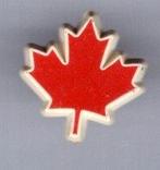 Canada maple leaf PIN ( BLAD0_018 ), Ophalen of Verzenden, Zo goed als nieuw, Stad of Land, Speldje of Pin