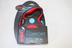 Flexi TAPE comfort M 5m max 25KG rood, Ophalen of Verzenden, Nieuw, Hondenriem