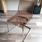 4 x Ikea Tobias bruin, Huis en Inrichting, Stoelen, Ophalen, Kunststof, Gebruikt, Bruin