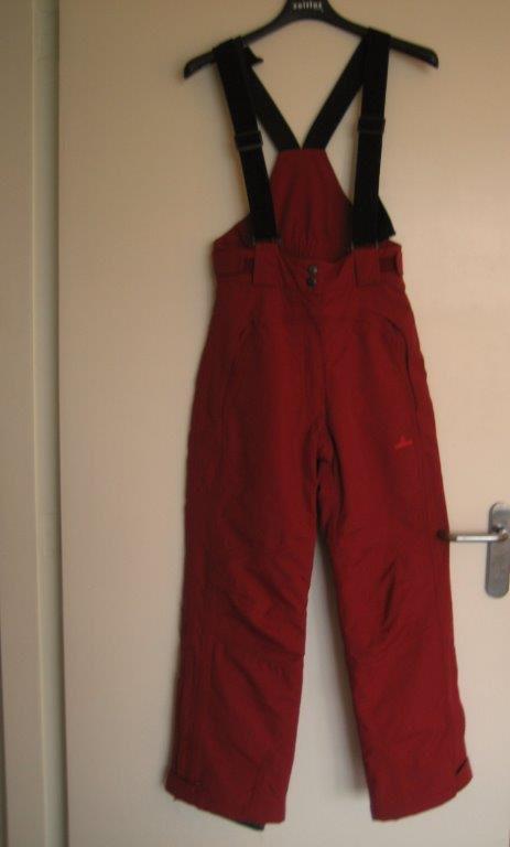 Zeer mooie warme rode skibroek van NOMAD 36 snazzeys, Kleding | Dames, Sportkleding, Zo goed als nieuw, Overige typen, Maat 36 (S)