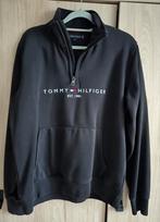 Tommy Hilfiger Zip Sweater - Zwart - Maat S, Ophalen of Verzenden, Maat 46 (S) of kleiner, Zwart, Tommy Hilfiger