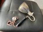 Art Deco Handlamp met Houten Handvat, Ophalen of Verzenden