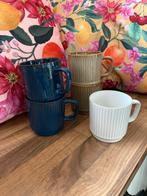 Otix Keramiek Koffiemokken - Set van 3, Keramiek, Ophalen of Verzenden, Zo goed als nieuw, Effen